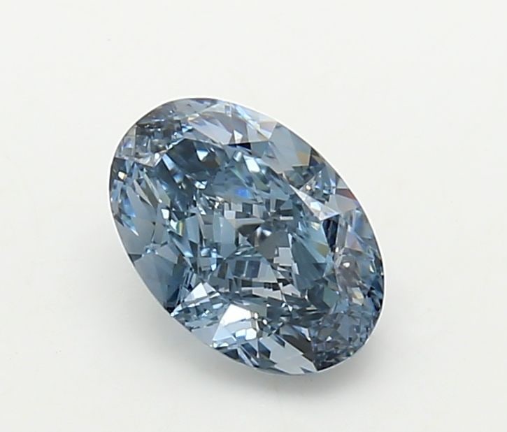 Loose Diamond - OVAL 1.05ct Fancy Vivid Blue VVS1: Loose Diamond - OVAL 1.05ct Fancy Vivid Blue VVS1 Source: This is a real non-mined Diamond that has been grown in a lab Shape: OVAL Carats: 1.05 Color: Fancy Vivid Blue Certification: IGI Video: