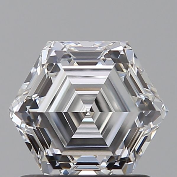 Loose Diamond - HEXAGONAL 1.07ct D VVS2: Loose Diamond - HEXAGONAL 1.07ct D VVS2 Source: This is a real non-mined Diamond that has been grown in a lab Shape: HEXAGONAL Carats: 1.07 Color: D Clarity: VVS2 Certification: NONE Video:
