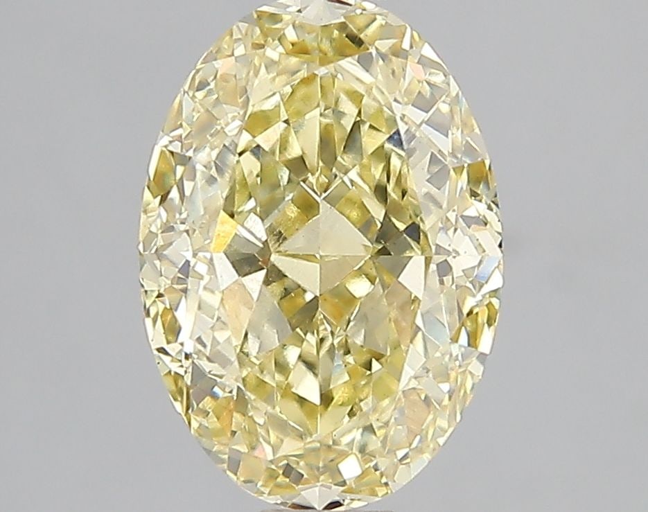 Loose Diamond - OVAL 3.02ct Fancy Intense Yellow VS1: Loose Diamond - OVAL 3.02ct Fancy Intense Yellow VS1 Source: This is a real non-mined Diamond that has been grown in a lab Shape: OVAL Carats: 3.02 Color: Fancy Intense Yellow Certification: IGI Video