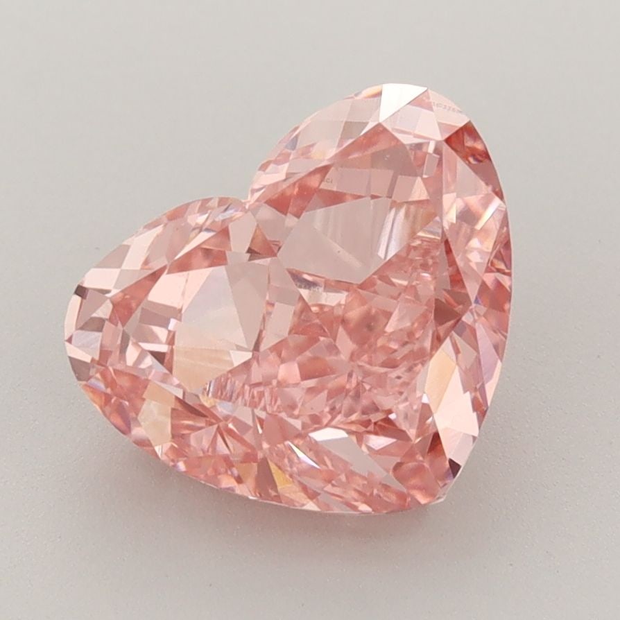Loose Diamond - HEART 3.29ct Fancy Vivid Pink VS1: Loose Diamond - HEART 3.29ct Fancy Vivid Pink VS1 Source: This is a real non-mined Diamond that has been grown in a lab Shape: HEART Carats: 3.29 Color: Fancy Vivid Pink Certification: IGI Video: