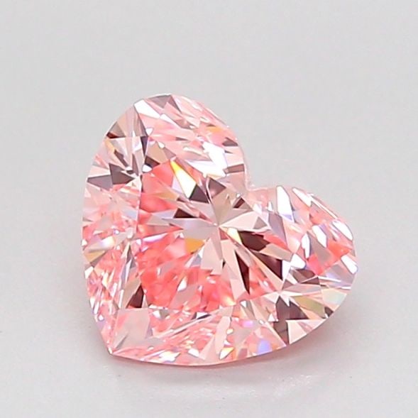 Loose Diamond - HEART 1.01ct Fancy Vivid Pink VVS2: Loose Diamond - HEART 1.01ct Fancy Vivid Pink VVS2 Source: This is a real non-mined Diamond that has been grown in a lab Shape: HEART Carats: 1.01 Color: Fancy Vivid Pink Certification: IGI Video: