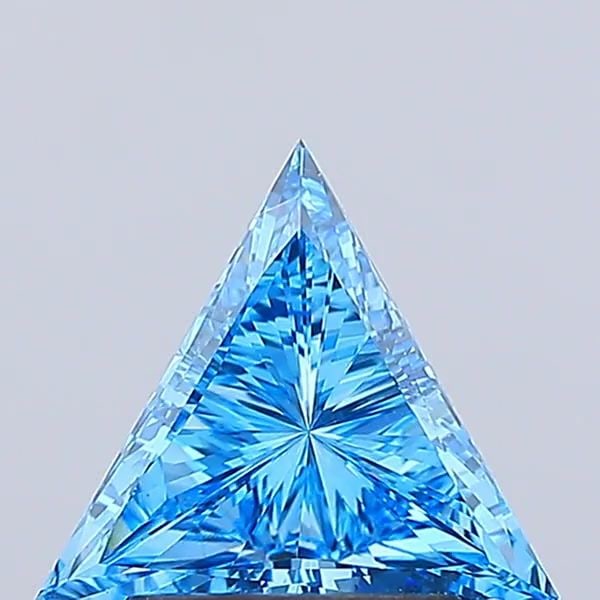 Loose Diamond - TRIANGULAR 1.21ct Fancy Vivid Blue VVS2 (1 of 1)