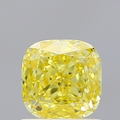 Loose Diamond - CUSHION MODIFIED 1.06ct Fancy Vivid Yellow VS2: Loose Diamond - CUSHION MODIFIED 1.06ct Fancy Vivid Yellow VS2 Source: This is a real non-mined Diamond that has been grown in a lab Shape: CUSHION MODIFIED Carats: 1.06 Color: Fancy Vivid Yellow Cert