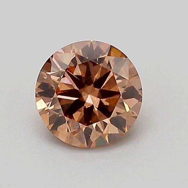 Loose Diamond - ROUND 0.53ct Fancy Light Brown VS1: Loose Diamond - ROUND 0.53ct Fancy Light Brown VS1 Source: This is a real non-mined Diamond that has been grown in a lab Shape: ROUND Carats: 0.53 Color: Fancy Light Brown Certification: IGI Video: