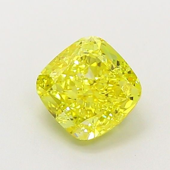 Loose Diamond - CUSHION MODIFIED 1.1ct Fancy Vivid Yellow IF: Loose Diamond - CUSHION MODIFIED 1.1ct Fancy Vivid Yellow IF Source: This is a real non-mined Diamond that has been grown in a lab Shape: CUSHION MODIFIED Carats: 1.1 Color: Fancy Vivid Yellow Certifi