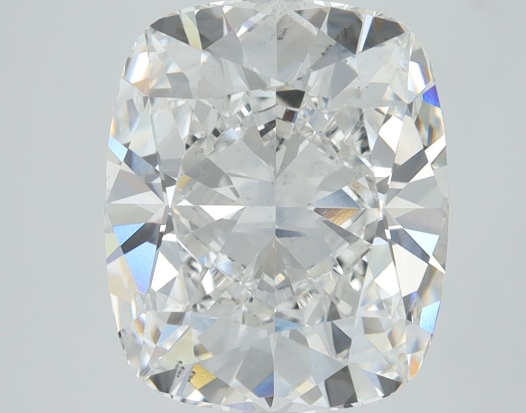 Loose Diamond - CUSHION BRILLIANT 4.17ct F VS2: Loose Diamond - CUSHION BRILLIANT 4.17ct F VS2 Source: This is a real non-mined Diamond that has been grown in a lab Shape: CUSHION BRILLIANT Carats: 4.17 Color: F Clarity: VS2 Certification: IGI Vide