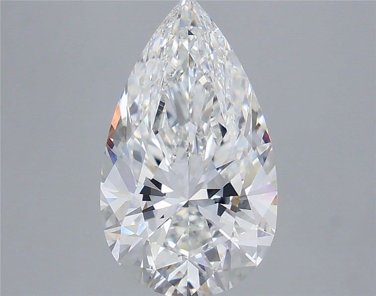 Loose Diamond - PEAR 4.06ct E VVS2: Loose Diamond - PEAR 4.06ct E VVS2 Source: This is a real non-mined Diamond that has been grown in a lab Shape: PEAR Carats: 4.06 Color: E Clarity: VVS2 Certification: IGI Video: