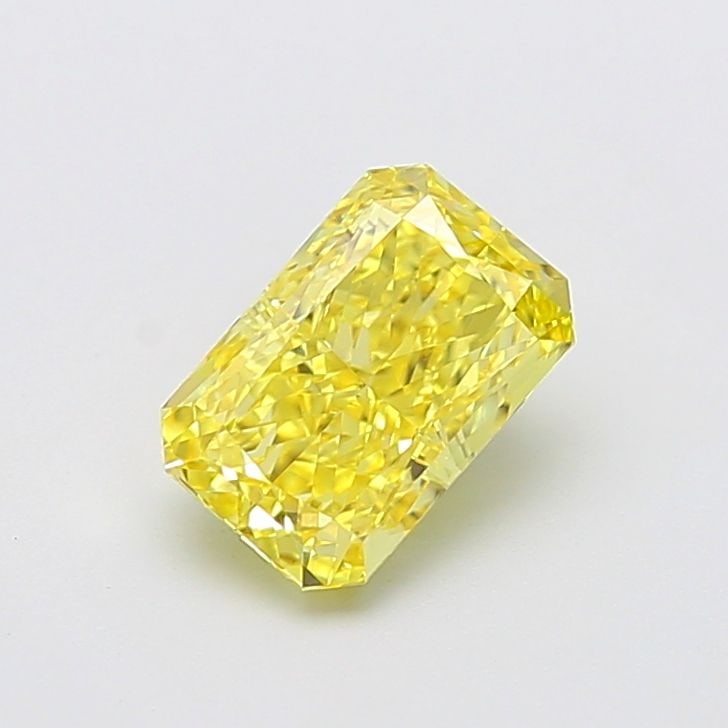 Loose Diamond - RADIANT 2.03ct Fancy Vivid Yellow VVS2: Loose Diamond - RADIANT 2.03ct Fancy Vivid Yellow VVS2 Source: This is a real non-mined Diamond that has been grown in a lab Shape: RADIANT Carats: 2.03 Color: Fancy Vivid Yellow Certification: IGI Vi