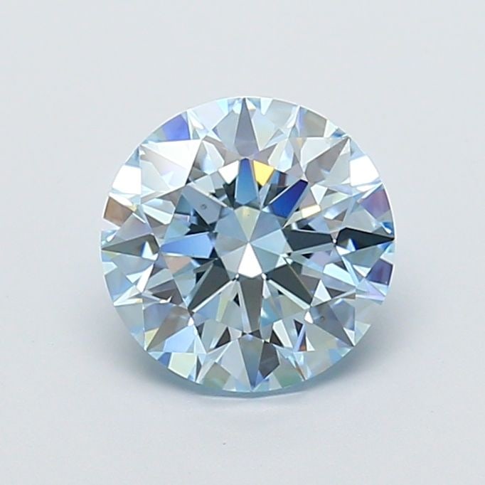 Ideal Loose Diamond - ROUND 2.83ct Fancy Intense Blue VVS2 (1 of 1)
