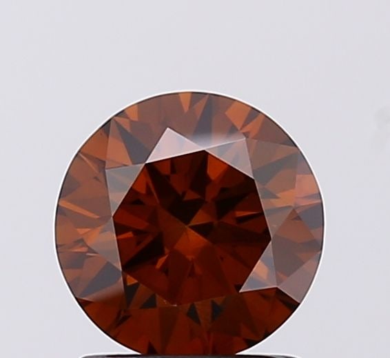 Loose Diamond - ROUND 1.1ct Fancy Deep Brown VS1: Loose Diamond - ROUND 1.1ct Fancy Deep Brown VS1 Source: This is a real non-mined Diamond that has been grown in a lab Shape: ROUND Carats: 1.1 Color: Fancy Deep Brown Certification: IGI Video: