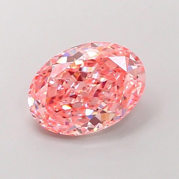 Loose Diamond - OVAL 2.08ct Fancy Vivid Pink VVS1: Loose Diamond - OVAL 2.08ct Fancy Vivid Pink VVS1 Source: This is a real non-mined Diamond that has been grown in a lab Shape: OVAL Carats: 2.08 Color: Fancy Vivid Pink Certification: IGI Video: