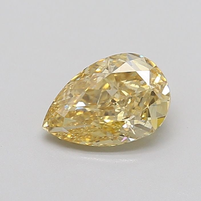 Loose Diamond - PEAR 1.54ct Fancy Yellow VS1: Loose Diamond - PEAR 1.54ct Fancy Yellow VS1 Source: This is a real non-mined Diamond that has been grown in a lab Shape: PEAR Carats: 1.54 Color: Fancy Yellow Certification: IGI Video: