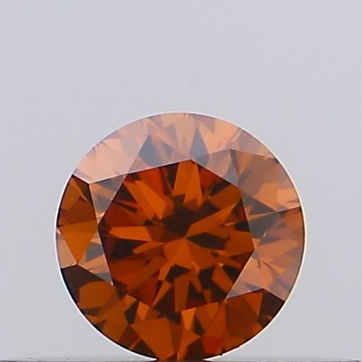 Loose Diamond - ROUND 0.19ct Fancy Deep Orange VVS2: Loose Diamond - ROUND 0.19ct Fancy Deep Orange VVS2 Source: This is a real non-mined Diamond that has been grown in a lab Shape: ROUND Carats: 0.19 Color: Fancy Deep Orange Certification: IGI Video: