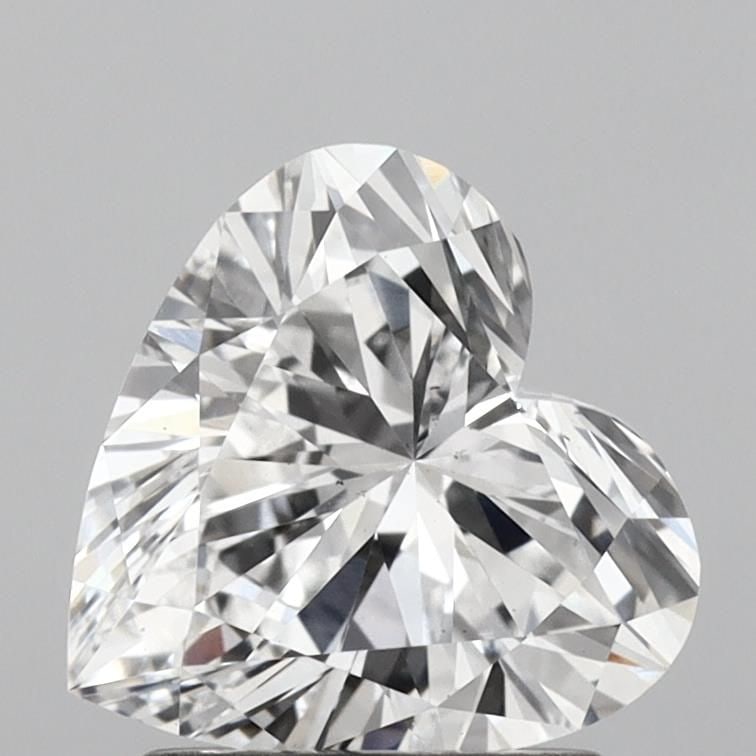 Loose Diamond - HEART 1.53ct D VS2: Loose Diamond - HEART 1.53ct D VS2 Source: This is a real non-mined Diamond that has been grown in a lab Shape: HEART Carats: 1.53 Color: D Clarity: VS2 Certification: IGI Video:
