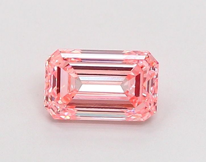 Loose Diamond - EMERALD 1.11ct Fancy Intense Pink VS1: Loose Diamond - EMERALD 1.11ct Fancy Intense Pink VS1 Source: This is a real non-mined Diamond that has been grown in a lab Shape: EMERALD Carats: 1.11 Color: Fancy Intense Pink Certification: IGI Vid