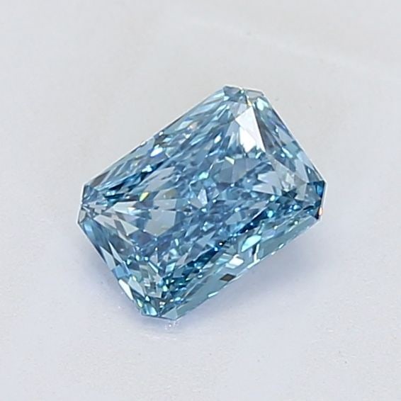 Loose Diamond - RADIANT 1.01ct Fancy Vivid Blue VS2: Loose Diamond - RADIANT 1.01ct Fancy Vivid Blue VS2 Source: This is a real non-mined Diamond that has been grown in a lab Shape: RADIANT Carats: 1.01 Color: Fancy Vivid Blue Certification: IGI Video: