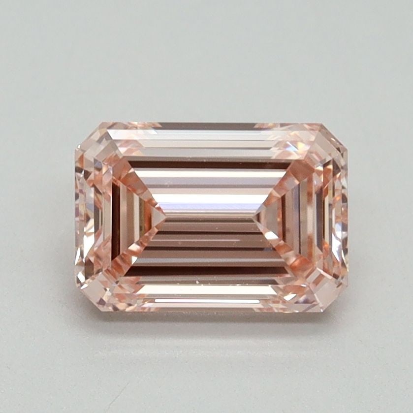Loose Diamond - EMERALD 1.3ct Fancy Intense Pink VVS2: Loose Diamond - EMERALD 1.3ct Fancy Intense Pink VVS2 Source: This is a real non-mined Diamond that has been grown in a lab Shape: EMERALD Carats: 1.3 Color: Fancy Intense Pink Certification: IGI Vide