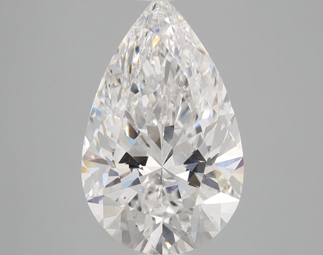 Loose Diamond - PEAR 2.55ct D VS1: Loose Diamond - PEAR 2.55ct D VS1 Source: This is a real non-mined Diamond that has been grown in a lab Shape: PEAR Carats: 2.55 Color: D Clarity: VS1 Certification: IGI Video: