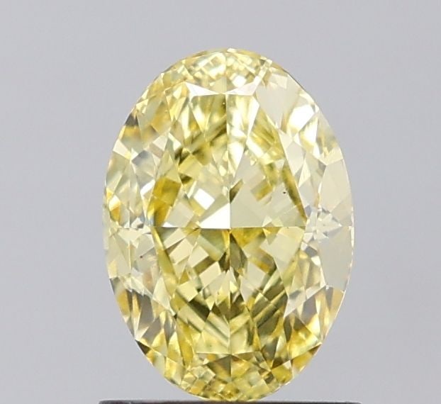 Loose Diamond - OVAL 1.43ct Fancy Intense Yellow VS1: Loose Diamond - OVAL 1.43ct Fancy Intense Yellow VS1 Source: This is a real non-mined Diamond that has been grown in a lab Shape: OVAL Carats: 1.43 Color: Fancy Intense Yellow Certification: IGI Video