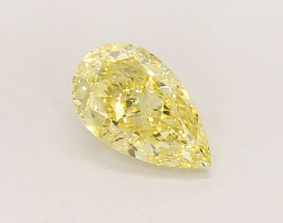 Loose Diamond - PEAR 1.0ct Fancy Intense Yellow VS1: Loose Diamond - PEAR 1.0ct Fancy Intense Yellow VS1 Source: This is a real non-mined Diamond that has been grown in a lab Shape: PEAR Carats: 1.0 Color: Fancy Intense Yellow Certification: IGI Video: