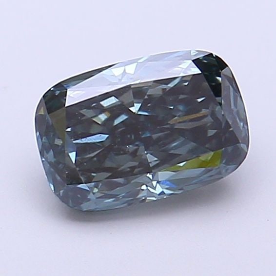 Loose Diamond - CUSHION MODIFIED 1.14ct Fancy Deep Greenish Blue VS1: Loose Diamond - CUSHION MODIFIED 1.14ct Fancy Deep Greenish Blue VS1 Source: This is a real non-mined Diamond that has been grown in a lab Shape: CUSHION MODIFIED Carats: 1.14 Color: Fancy Deep Greeni