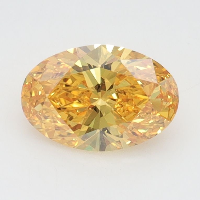 Loose Diamond - OVAL 1.01ct Fancy Vivid Yellow VVS2: Loose Diamond - OVAL 1.01ct Fancy Vivid Yellow VVS2 Source: This is a real non-mined Diamond that has been grown in a lab Shape: OVAL Carats: 1.01 Color: Fancy Vivid Yellow Certification: IGI Video: