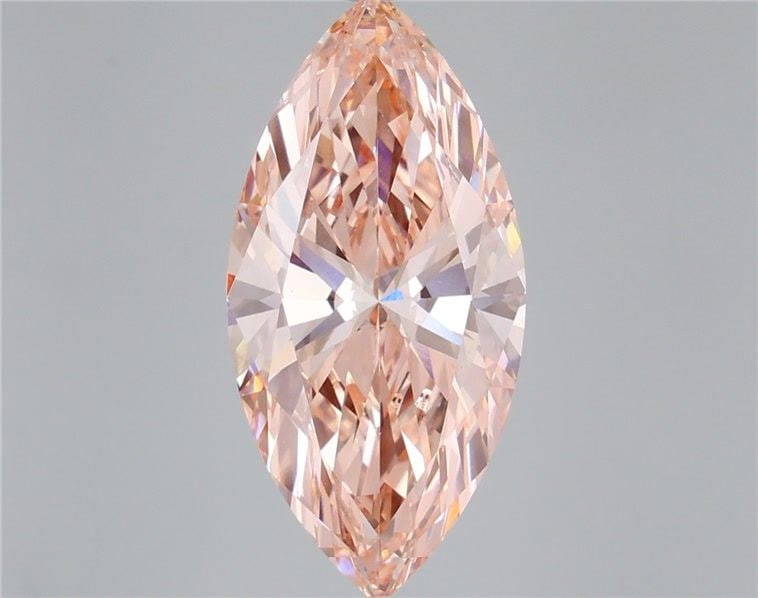 Loose Diamond - MARQUISE 6.0ct Fancy Vivid Pink VS1: Loose Diamond - MARQUISE 6.0ct Fancy Vivid Pink VS1 Source: This is a real non-mined Diamond that has been grown in a lab Shape: MARQUISE Carats: 6.0 Color: Fancy Vivid Pink Certification: IGI Video: