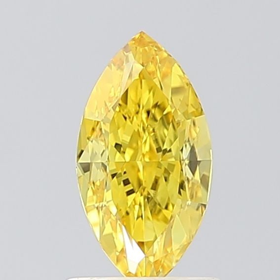 Loose Diamond - MARQUISE 1.03ct Fancy Vivid Yellow VS1: Loose Diamond - MARQUISE 1.03ct Fancy Vivid Yellow VS1 Source: This is a real non-mined Diamond that has been grown in a lab Shape: MARQUISE Carats: 1.03 Color: Fancy Vivid Yellow Certification: IGI