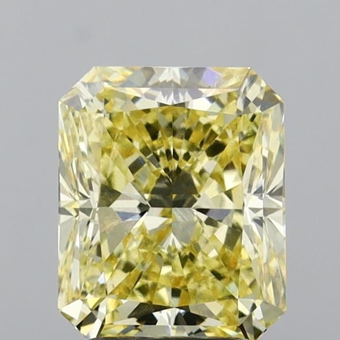 Loose Diamond - RADIANT 2.75ct Fancy Yellow VS1: Loose Diamond - RADIANT 2.75ct Fancy Yellow VS1 Source: This is a real non-mined Diamond that has been grown in a lab Shape: RADIANT Carats: 2.75 Color: Fancy Yellow Certification: IGI Video: