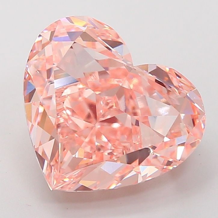 Loose Diamond - HEART 7.6ct Fancy Intense Pink VVS2: Loose Diamond - HEART 7.6ct Fancy Intense Pink VVS2 Source: This is a real non-mined Diamond that has been grown in a lab Shape: HEART Carats: 7.6 Color: Fancy Intense Pink Certification: IGI Video: