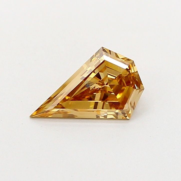 Loose Diamond - SHIELD 0.68ct Fancy Vivid Brown VS1: Loose Diamond - SHIELD 0.68ct Fancy Vivid Brown VS1 Source: This is a real non-mined Diamond that has been grown in a lab Shape: SHIELD Carats: 0.68 Color: Fancy Vivid Brown Certification: NONE Video: