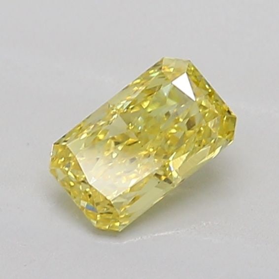 Loose Diamond - RADIANT 0.79ct Fancy Vivid Yellow VVS2: Loose Diamond - RADIANT 0.79ct Fancy Vivid Yellow VVS2 Source: This is a real non-mined Diamond that has been grown in a lab Shape: RADIANT Carats: 0.79 Color: Fancy Vivid Yellow Certification: IGI Vi