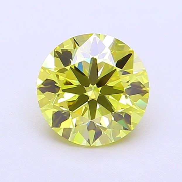 Ideal Loose Diamond - ROUND 1.08ct Fancy Intense Yellow VVS2: Ideal Loose Diamond - ROUND 1.08ct Fancy Intense Yellow VVS2 Source: This is a real non-mined Diamond that has been grown in a lab Shape: ROUND Carats: 1.08 Color: Fancy Intense Yellow Certification: 