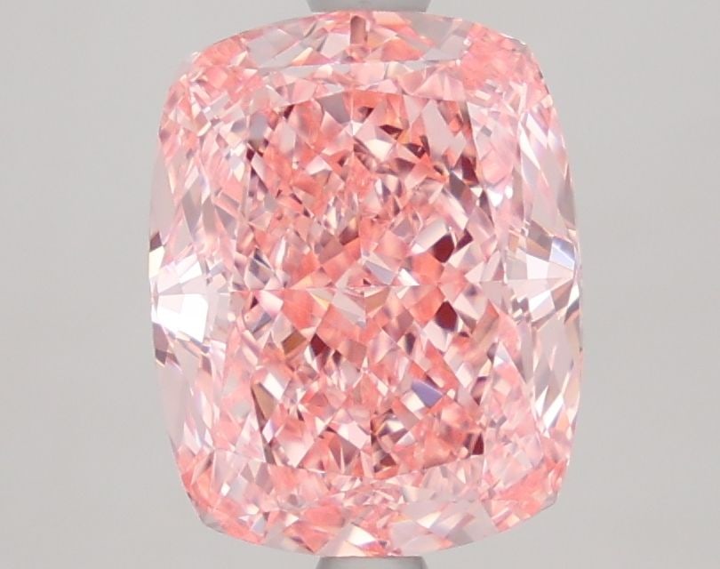 Loose Diamond - CUSHION MODIFIED 3.26ct Fancy Vivid Pink VVS2: Loose Diamond - CUSHION MODIFIED 3.26ct Fancy Vivid Pink VVS2 Source: This is a real non-mined Diamond that has been grown in a lab Shape: CUSHION MODIFIED Carats: 3.26 Color: Fancy Vivid Pink Certifi