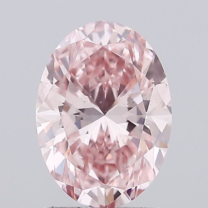 Loose Diamond - OVAL 1.52ct Fancy Intense Pink VS2: Loose Diamond - OVAL 1.52ct Fancy Intense Pink VS2 Source: This is a real non-mined Diamond that has been grown in a lab Shape: OVAL Carats: 1.52 Color: Fancy Intense Pink Certification: IGI Video: