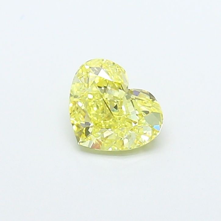 Loose Diamond - HEART 1.01ct Fancy Intense Yellow SI1: Loose Diamond - HEART 1.01ct Fancy Intense Yellow SI1 Source: This is a real non-mined Diamond that has been grown in a lab Shape: HEART Carats: 1.01 Color: Fancy Intense Yellow Certification: IGI Vid