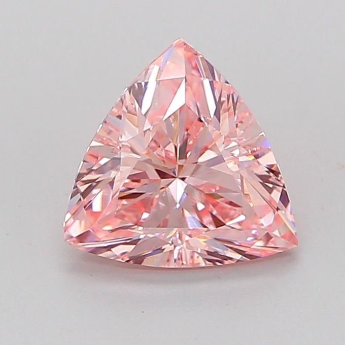 Loose Diamond - TRIANGULAR 1.35ct Fancy Intense Pink VVS1: Loose Diamond - TRIANGULAR 1.35ct Fancy Intense Pink VVS1 Source: This is a real non-mined Diamond that has been grown in a lab Shape: TRIANGULAR Carats: 1.35 Color: Fancy Intense Pink Certification: 