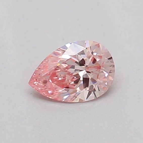 Loose Diamond - PEAR 0.16ct Fancy Intense Pink SI1: Loose Diamond - PEAR 0.16ct Fancy Intense Pink SI1 Source: This is a real non-mined Diamond that has been grown in a lab Shape: PEAR Carats: 0.16 Color: Fancy Intense Pink Certification: IGI The Diamo