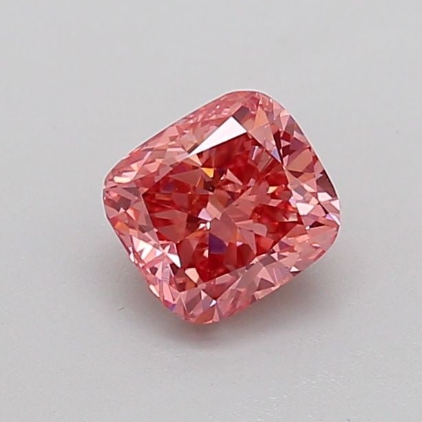 Loose Diamond - CUSHION MODIFIED 0.71ct Fancy Vivid Pink SI1: Loose Diamond - CUSHION MODIFIED 0.71ct Fancy Vivid Pink SI1 Source: This is a real non-mined Diamond that has been grown in a lab Shape: CUSHION MODIFIED Carats: 0.71 Color: Fancy Vivid Pink Certific