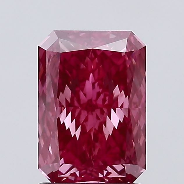 Loose Diamond - RADIANT 1.44ct Fancy Deep Pink VS1: Loose Diamond - RADIANT 1.44ct Fancy Deep Pink VS1 Source: This is a real non-mined Diamond that has been grown in a lab Shape: RADIANT Carats: 1.44 Color: Fancy Deep Pink Certification: IGI Video: