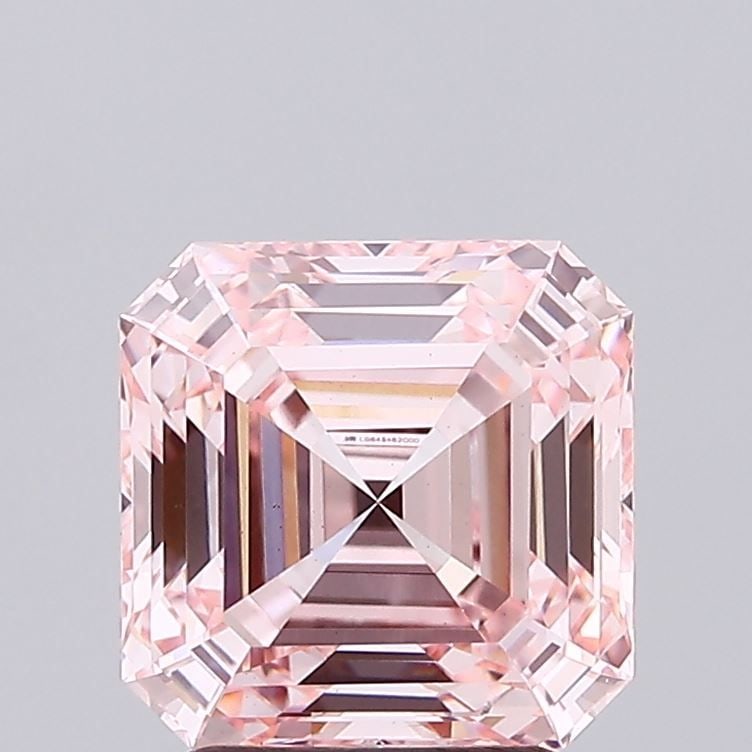 Loose Diamond - SQUARE EMERALD 2.51ct Fancy Intense Pink VS2: Loose Diamond - SQUARE EMERALD 2.51ct Fancy Intense Pink VS2 Source: This is a real non-mined Diamond that has been grown in a lab Shape: SQUARE EMERALD Carats: 2.51 Color: Fancy Intense Pink Certific