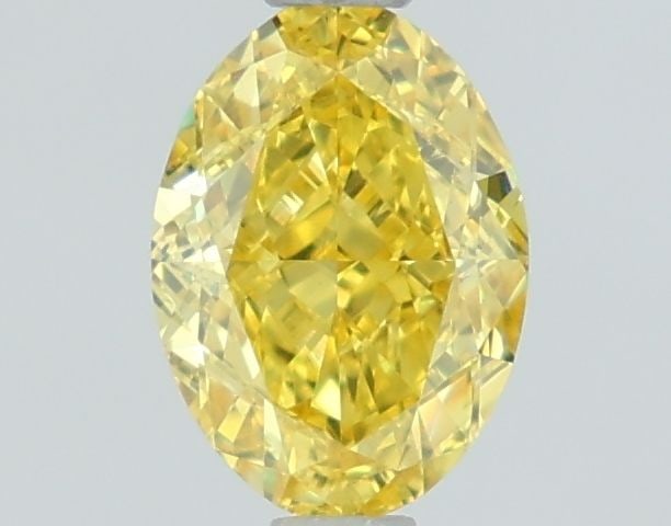 Loose Diamond - OVAL 1.12ct Fancy Vivid Yellow VS1: Loose Diamond - OVAL 1.12ct Fancy Vivid Yellow VS1 Source: This is a real non-mined Diamond that has been grown in a lab Shape: OVAL Carats: 1.12 Color: Fancy Vivid Yellow Certification: IGI Video: