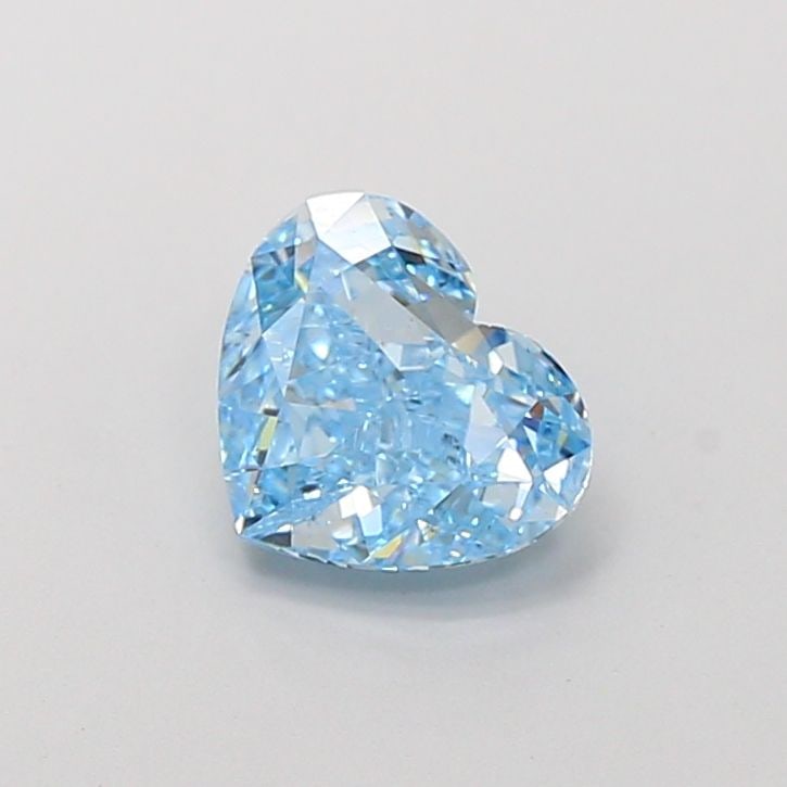 Loose Diamond - HEART 2.08ct Fancy Vivid Blue VS1: Loose Diamond - HEART 2.08ct Fancy Vivid Blue VS1 Source: This is a real non-mined Diamond that has been grown in a lab Shape: HEART Carats: 2.08 Color: Fancy Vivid Blue Certification: IGI Video: