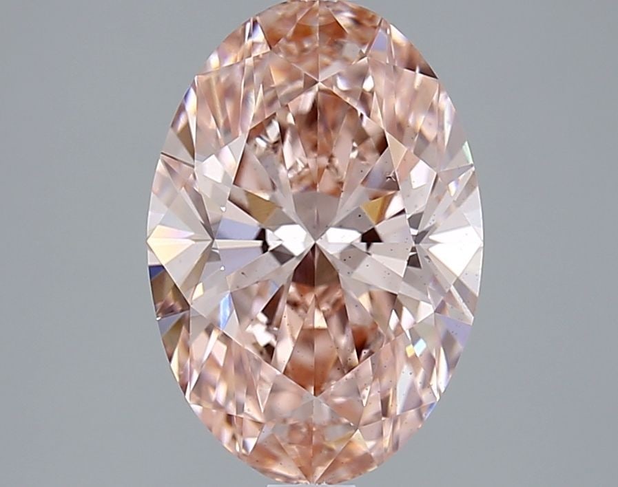 Loose Diamond - OVAL 3.01ct Fancy Vivid Pink VS2: Loose Diamond - OVAL 3.01ct Fancy Vivid Pink VS2 Source: This is a real non-mined Diamond that has been grown in a lab Shape: OVAL Carats: 3.01 Color: Fancy Vivid Pink Certification: IGI Video: