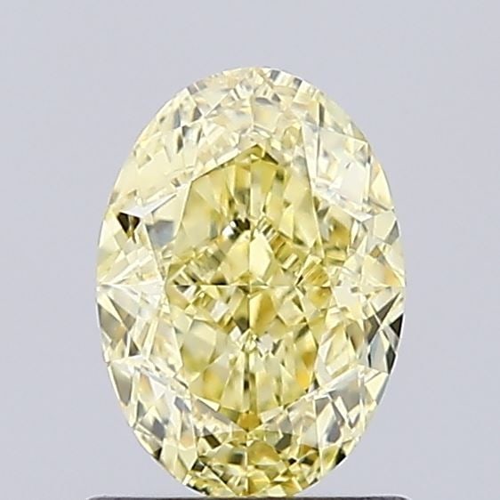 Loose Diamond - OVAL 1.06ct Fancy Intense Yellow VVS2: Loose Diamond - OVAL 1.06ct Fancy Intense Yellow VVS2 Source: This is a real non-mined Diamond that has been grown in a lab Shape: OVAL Carats: 1.06 Color: Fancy Intense Yellow Certification: IGI Vide