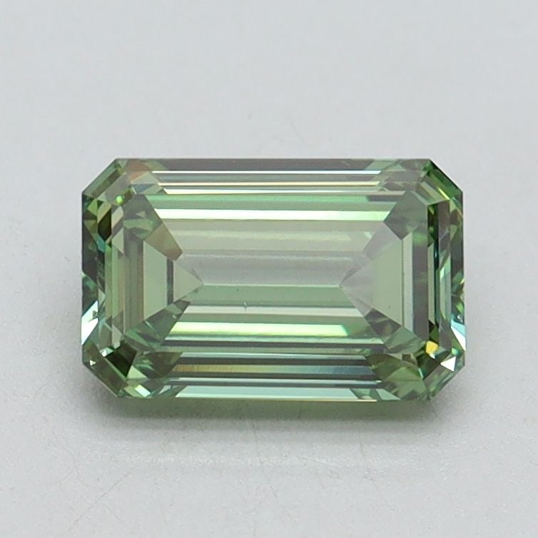 Loose Diamond - EMERALD 1.0ct Fancy Intense Green VS1 (1 of 1)