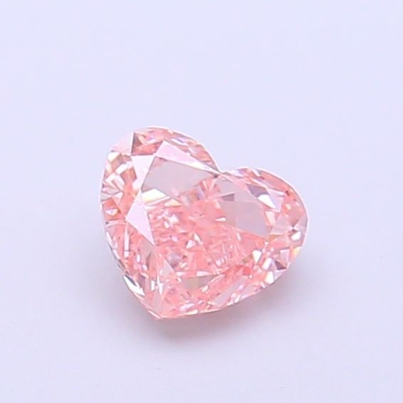 Loose Diamond - HEART 0.54ct Fancy Vivid Pink VVS2: Loose Diamond - HEART 0.54ct Fancy Vivid Pink VVS2 Source: This is a real non-mined Diamond that has been grown in a lab Shape: HEART Carats: 0.54 Color: Fancy Vivid Pink Certification: IGI Video: