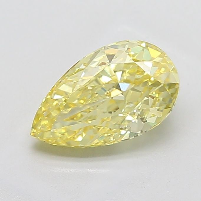 Loose Diamond - PEAR 2.51ct Fancy Vivid Yellow VS1: Loose Diamond - PEAR 2.51ct Fancy Vivid Yellow VS1 Source: This is a real non-mined Diamond that has been grown in a lab Shape: PEAR Carats: 2.51 Color: Fancy Vivid Yellow Certification: IGI Video: