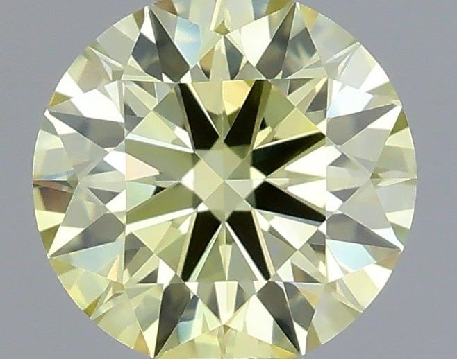 Ideal Loose Diamond - ROUND 0.53ct Fancy Yellow VVS1: Ideal Loose Diamond - ROUND 0.53ct Fancy Yellow VVS1 Source: This is a real non-mined Diamond that has been grown in a lab Shape: ROUND Carats: 0.53 Color: Fancy Yellow Certification: IGI Video:
