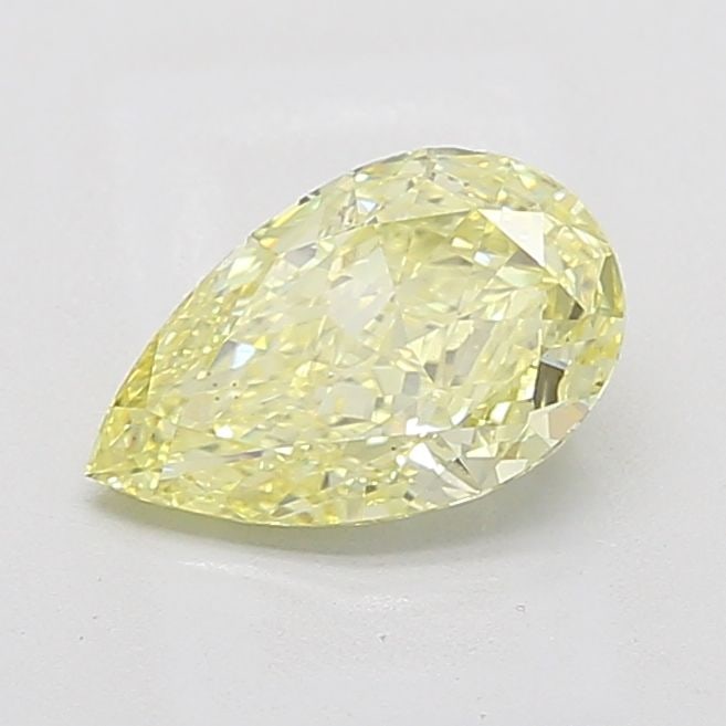 Loose Diamond - PEAR 2.08ct Fancy Intense Yellow VS2: Loose Diamond - PEAR 2.08ct Fancy Intense Yellow VS2 Source: This is a real non-mined Diamond that has been grown in a lab Shape: PEAR Carats: 2.08 Color: Fancy Intense Yellow Certification: IGI Video